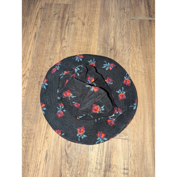 Brixton Dylan Fleece Bucket Hat ROSES Size M/L - Picture 3 of 9